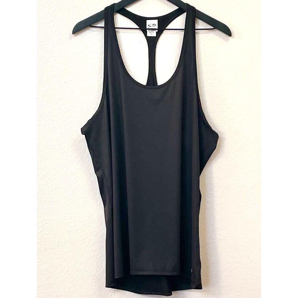 Champions Duo Dry Women Black Active Tank Top Size XXL